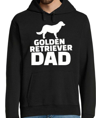 Sudadera Con Capucha Para Hombre papá golden retriever laTostadora - latostadora.com - Modalova