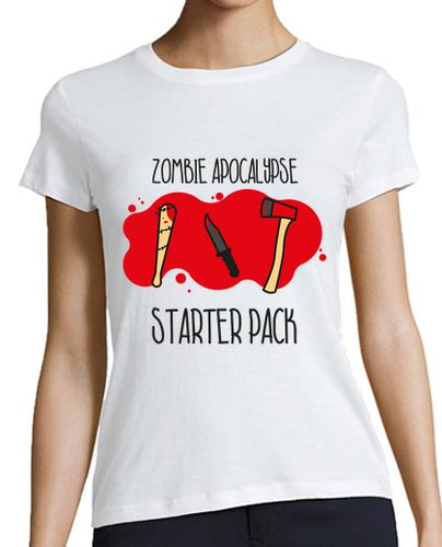 Camiseta mujer Apocalipsis zombie - latostadora.com - Modalova