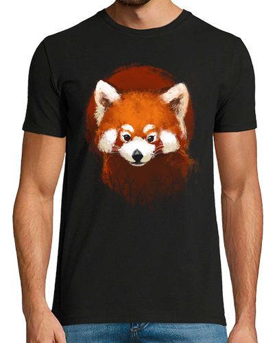 Camiseta Red panda sunset - Animal Nature - latostadora.com - Modalova