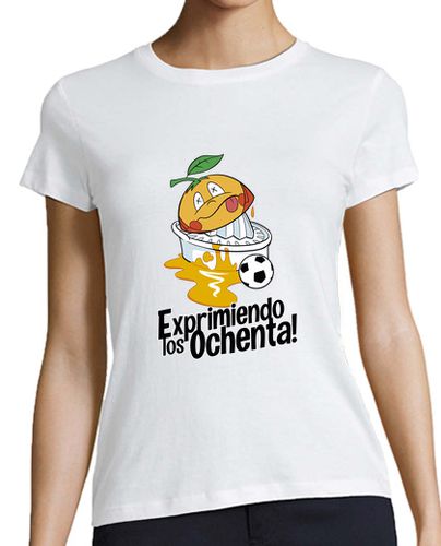 Camiseta mujer Exprimiendo los 80 - latostadora.com - Modalova