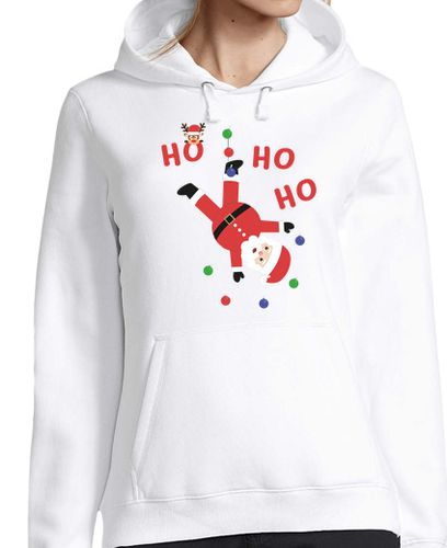 Sudadera Con Capucha Para Mujer HO HO HO Santa Claus jersey con capucha laTostadora - latostadora.com - Modalova