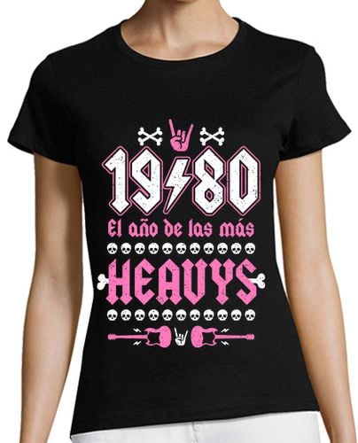 Camiseta Mujer Manga Corta 1980 Heavys laTostadora - latostadora.com - Modalova