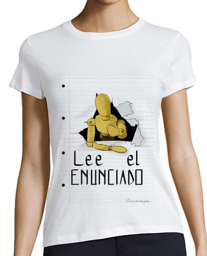 Camiseta mujer Lee el enunciado 1 para camisetas clara, mujer laTostadora - latostadora.com - Modalova