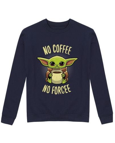 Sudadera Sin Capucha Unisex No coffee no forcee laTostadora - latostadora.com - Modalova