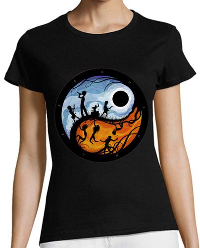 Camiseta mujer Luna Negra - latostadora.com - Modalova