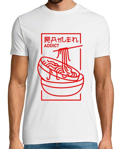 Camiseta Hombre Manga Corta adicto al ramen laTostadora - latostadora.com - Modalova