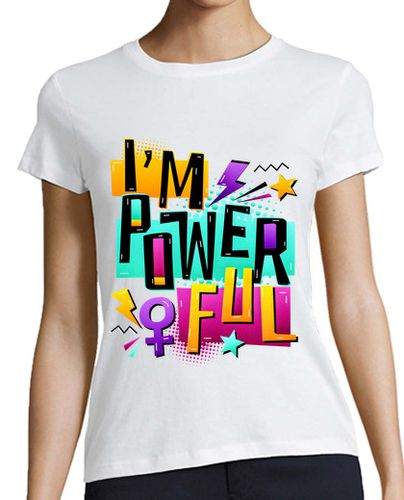 Camiseta mujer I am Powerful - latostadora.com - Modalova