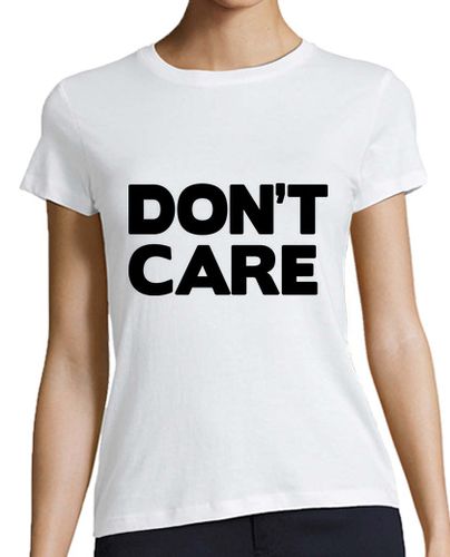 Camiseta mujer Dont care - latostadora.com - Modalova