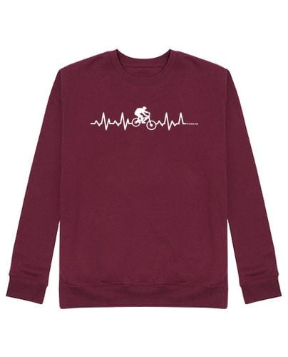 Sudadera Sin Capucha Unisex MTB Heartbeat laTostadora - latostadora.com - Modalova