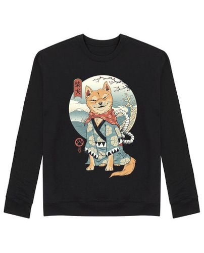 Sudadera Sin Capucha Unisex Shiba Inu laTostadora - latostadora.com - Modalova