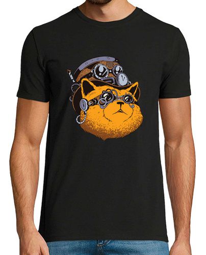 Camiseta Gato Steampunk - latostadora.com - Modalova