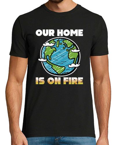 Camiseta Our Home Is On Fire - latostadora.com - Modalova