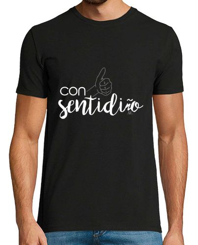 Camiseta Camiseta sentidiño negra. Hombre - latostadora.com - Modalova
