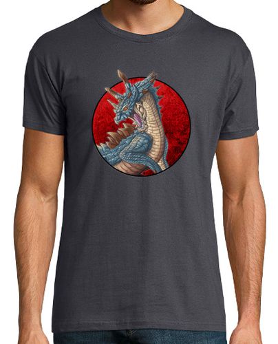 Camiseta Hombre Manga Corta Lagiacrus Monster Hunter laTostadora - latostadora.com - Modalova