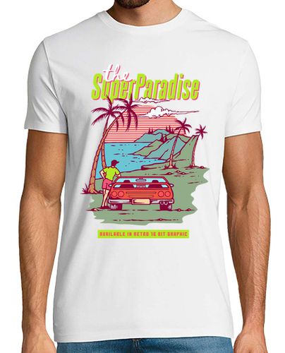 Camiseta Camiseta Retro 80s 90s Vacaciones Estilo Vintage laTostadora - latostadora.com - Modalova