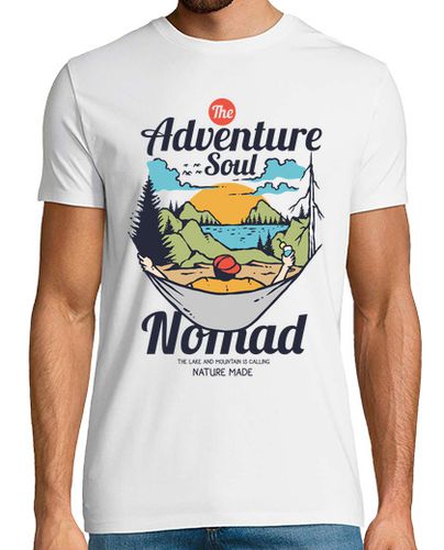 Camiseta Camiseta Retro 80s Aventuras 90s Camping Campamento Montañas - latostadora.com - Modalova