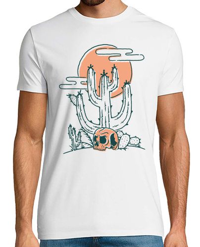 Camiseta cráneo y cactus - latostadora.com - Modalova