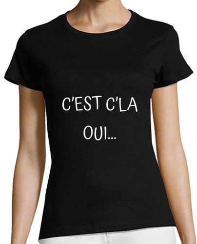 Camiseta mujer es sí respuesta de culto - latostadora.com - Modalova