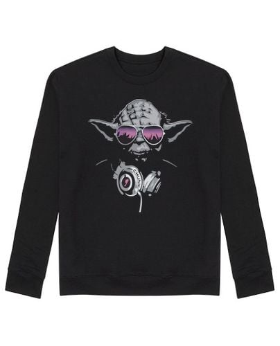 Sudadera Sin Capucha Unisex Dj Yoda ORIGINAL laTostadora - latostadora.com - Modalova