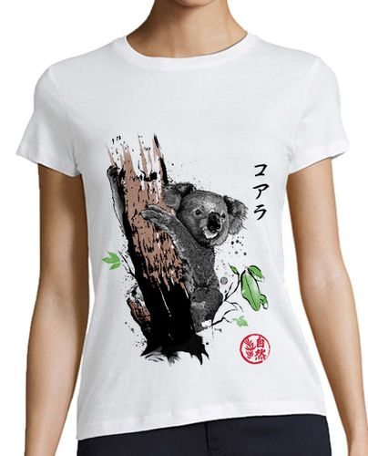 Camiseta Mujer Manga Corta Wild Koala laTostadora - latostadora.com - Modalova