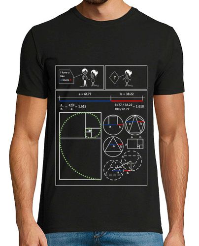 Camiseta Matemáticas amor 02 - latostadora.com - Modalova