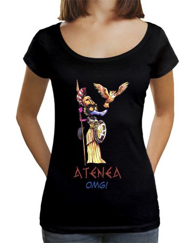 Camiseta mujer Atenea OMG - latostadora.com - Modalova