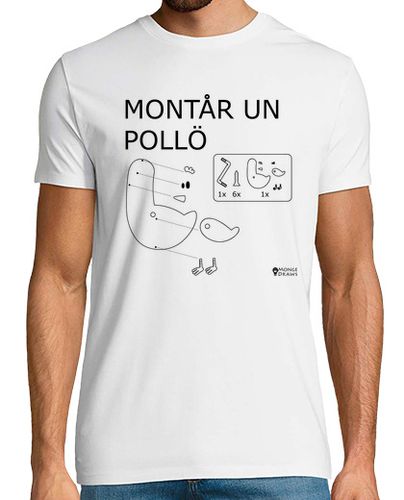 Camiseta Montar Un Pollo - latostadora.com - Modalova