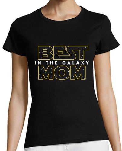 Camiseta mujer Best Mom in the Galaxy SW v2 laTostadora - latostadora.com - Modalova