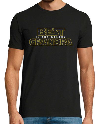 Camiseta Best Grandpa in the Galaxy SW v2 laTostadora - latostadora.com - Modalova