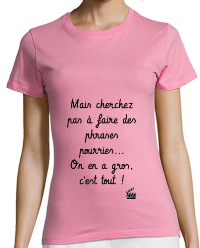 Camiseta mujer tenemos grandes - kaamelott - percepció - latostadora.com - Modalova