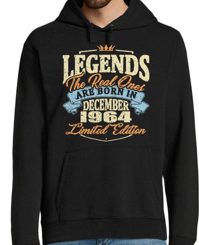 Sudadera Con Capucha Para Hombre nacido en diciembre de 1964 laTostadora - latostadora.com - Modalova