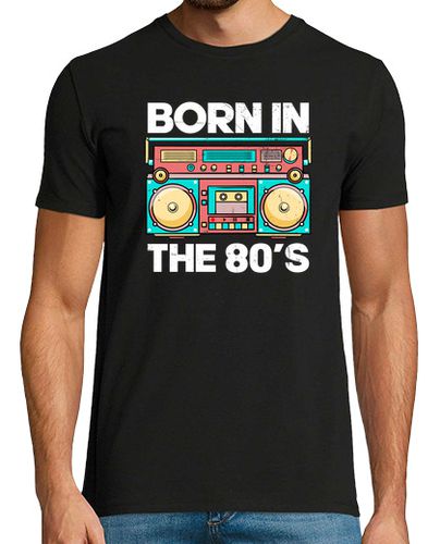 Camiseta Born in 80s Retro t-shirt - latostadora.com - Modalova
