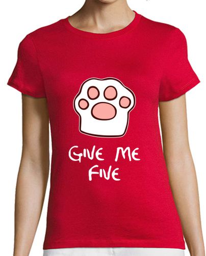 Camiseta mujer Give me Five - latostadora.com - Modalova