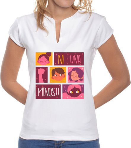 Camiseta mujer Ni una menos - latostadora.com - Modalova