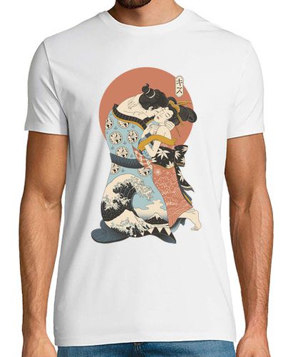 Camiseta the kiss ukiyo e shirt hombre - latostadora.com - Modalova