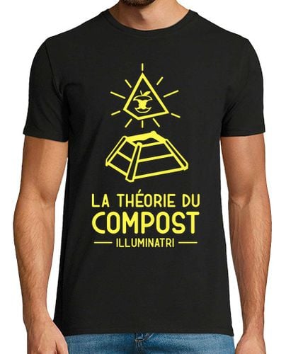 Camiseta Hombre Manga Corta teoría del compost illuminatri laTostadora - latostadora.com - Modalova