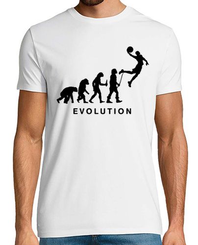 Camiseta Evoluciones del baloncesto - latostadora.com - Modalova