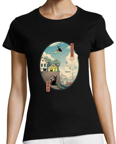 Camiseta mujer ukiyo e delivery shirt mujer laTostadora - latostadora.com - Modalova