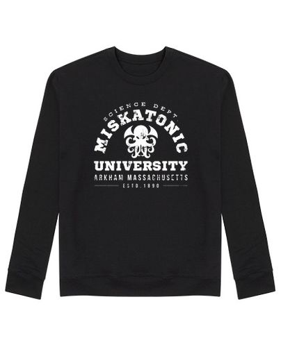 Sudadera Sin Capucha Unisex universidad miskatonic laTostadora - latostadora.com - Modalova