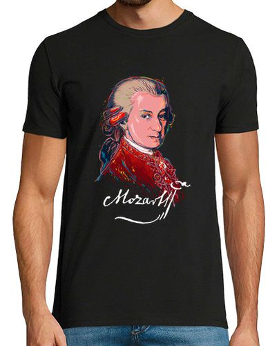 Camiseta Mozart-colorido retrato-música - latostadora.com - Modalova