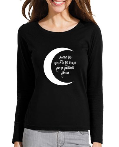 Camiseta mujer Somos las nietas de las brujas - Manga larga - latostadora.com - Modalova