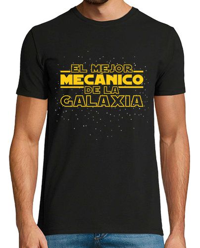 Camiseta El Mejor Mecánico De La Galaxia Regalo Día Del Padre Taller Coches Motos Star Wars - latostadora.com - Modalova