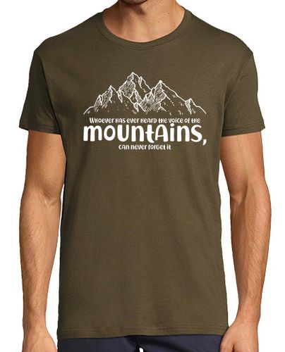 Camiseta The Voice of the Mountains - latostadora.com - Modalova
