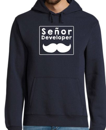 Sudadera Con Capucha Para Hombre Señor Developer white laTostadora - latostadora.com - Modalova