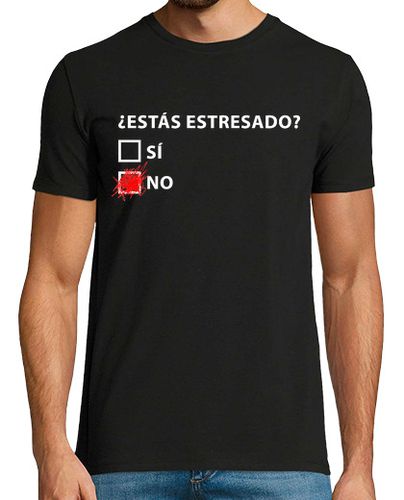 Camiseta Hombre Manga Corta Estás Estresado laTostadora - latostadora.com - Modalova