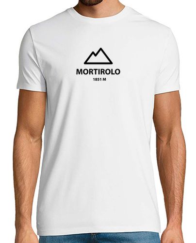 Camiseta MORTIROLO, Hombre, manga corta, blanco, calidad extra - latostadora.com - Modalova