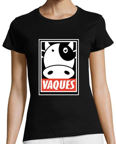Camiseta mujer Vaques - latostadora.com - Modalova