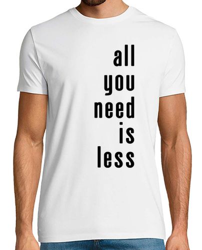 Camiseta All you need is less - latostadora.com - Modalova