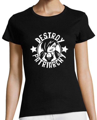 Camiseta mujer Destruye el Patriarcado - Destroy Patriarchy - latostadora.com - Modalova