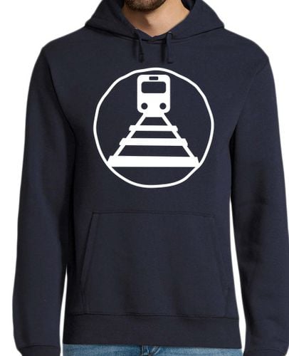 Sudadera Con Capucha Para Hombre Una de trenes laTostadora - latostadora.com - Modalova